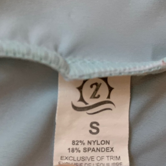 Swim Zip Tankini (xs) and zip up jacket (s) cover up bundle - Picture 4 of 5